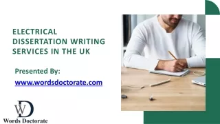 electrical dissertation writing services in Winton, New Zealand