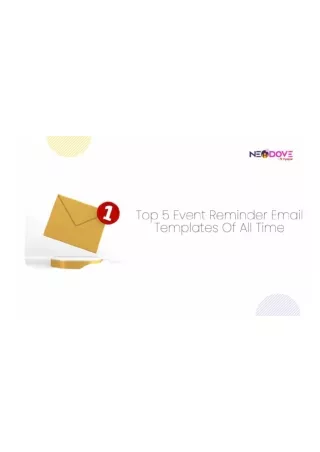 Top 5 Event Reminder Email Templates Of All Time