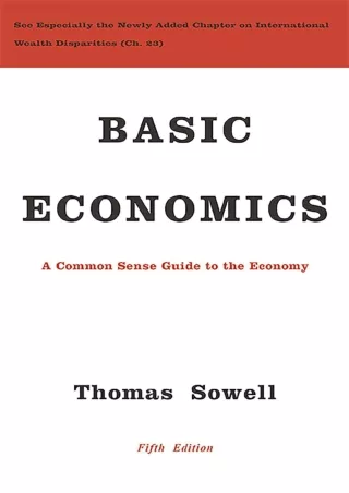 [PDF READ ONLINE] Basic Economics