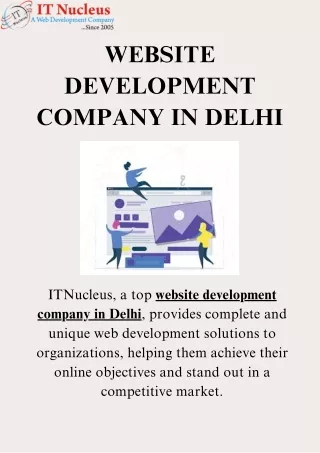 Website Development Company in Delhi | ITNucleus