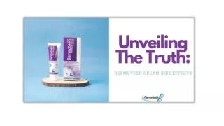 Unveiling The Truth: Dermoteen Cream Side Effects