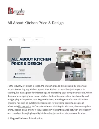 All About Kitchen Price & Design..pdf