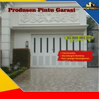 FREE SURVEY..!! Wa 0852 1824 3246 Supplier Pintu Carport Mobil Besi Fortress Untuk Kantor Di Bogor