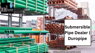 Submersible Pipe Dealer  Duropipe (1)