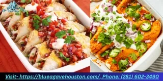 "Discover Houston's Best Chicken Enchiladas: A Flavor Fiesta -  BlueAgaveCantina