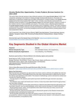 Atrazine Market Size