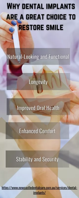 Why Dental Implants are a Great Choice to Restore Smile
