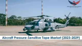 Aircraft Pressure-Sensitive Tape Market Size, Growth and Research Report 2029.