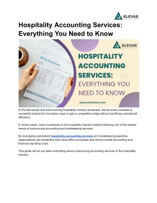 Hospitality Accounting Services_ Everything You Need to Know