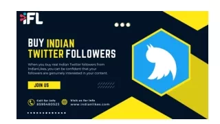 Buy Indian Twitter Followers - IndianLikes