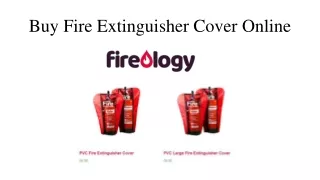 Buy Fire Extinguisher Cover Online