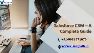 Salesforce CRM Online Training | Salesforce Online Training