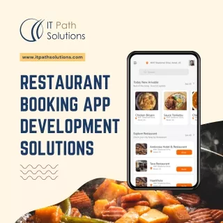Restaurant booking app development solutions