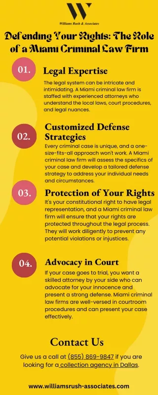 Defending Your Rights The Role of a Miami Criminal Law Firm