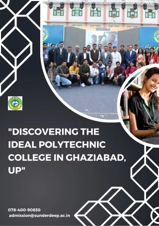 Discovering the Ideal Polytechnic College in Ghaziabad, UP