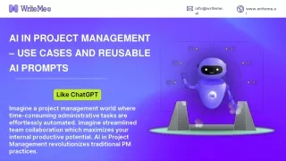 AI IN PROJECT MANAGEMENT