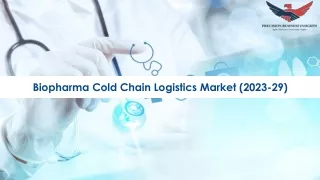 Biopharma Cold Chain Logistics Market Size, Share and Trends 2023