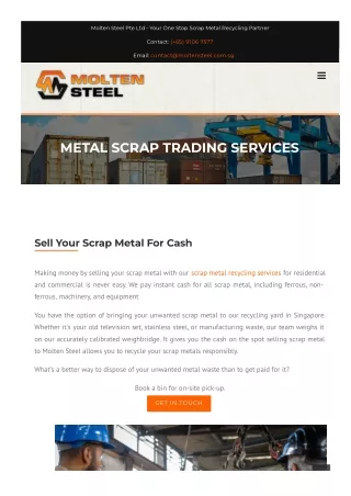 Metal Scrap Dealers in Singapore