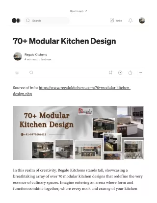 70  Modular Kitchen Design