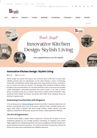 Innovative Kitchen Design