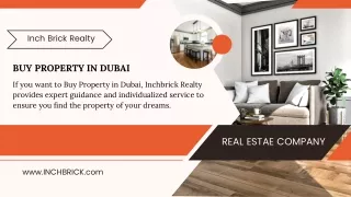 Best Areas to Buy Property in Dubai |  Inchbrick Realty