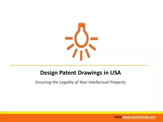 Design Patent Drawings in USA | InventionIP