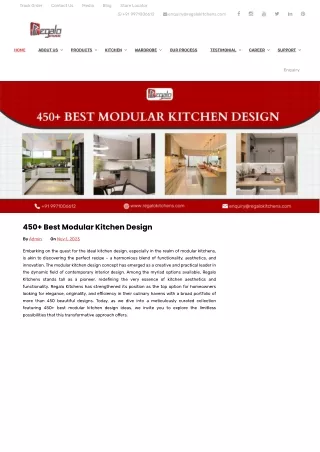 450  Best Modular Kitchen Design