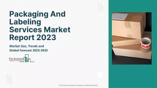 Global Packaging And Labeling Services Market Competitive Strategies 2032