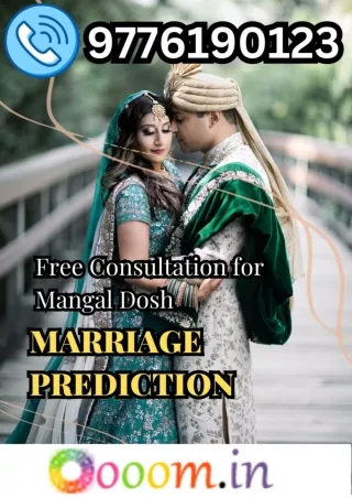 Marriage Prediction - Free Consultation for Mangal Dosh