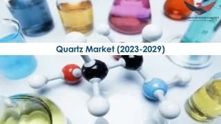 Quartz Market Size, Growth and Research Report 2029.