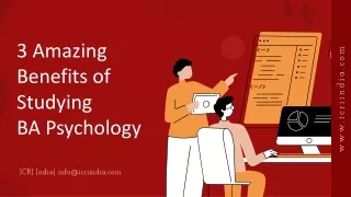 3 Amazing Benefits of Studying BA Psychology