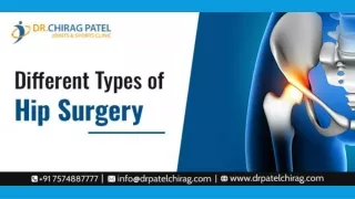 Different Types of Hip Surgery