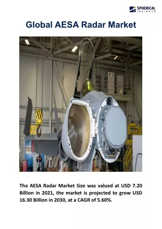 Global AESA Radar Market
