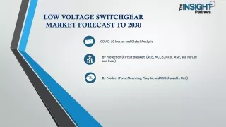 Low Voltage Switchgear Market Outlook, Driving Factors 2030