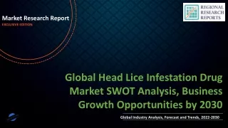 Head Lice Infestation Drug Market SWOT Analysis, Business Growth Opportunities by 2030