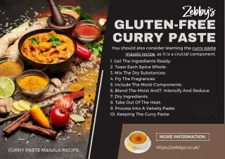 How to Make a Gluten-free Curry Paste for Indian Cuisine?