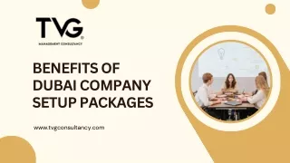 Benefits of Dubai Company Setup Packages