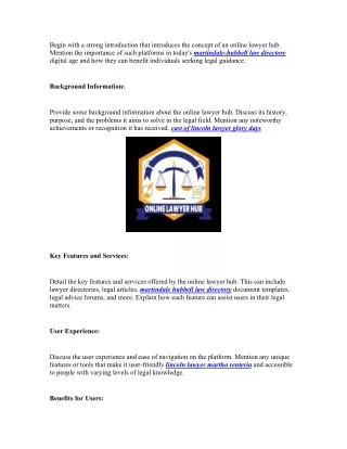 NavigatingtheWorldofLawYourComprehensiveGuidetoOnlineLawyerHubName