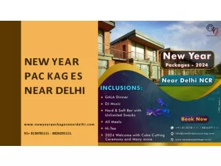 New Year Party Packages in Delhi NCR | New Year Packages Near Delhi