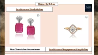 Buy Diamond Stud Earrings Online