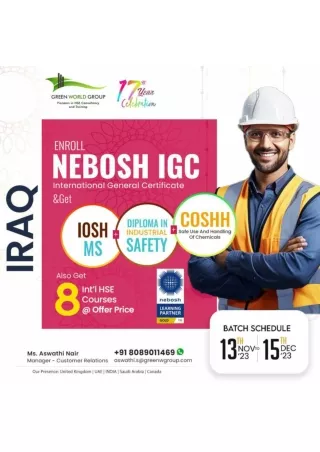 Get Ready to Be A Safety Officer - Hand Shake with Green World Group