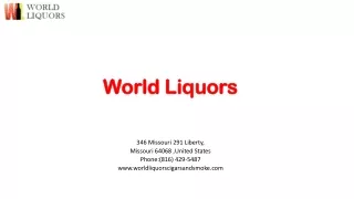 World Liquor 1