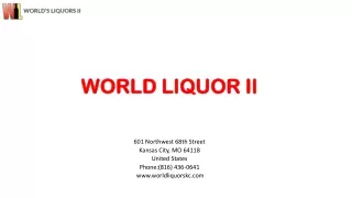 World liquor ppt