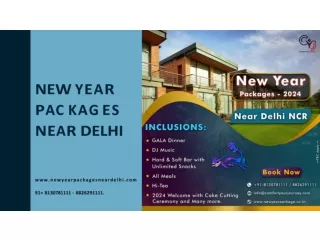 New Year 2024 near Delhi | New Year Packages near Delhi NCR