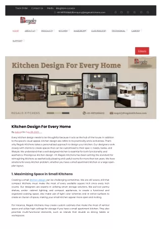 Kitchen Design For Every Home