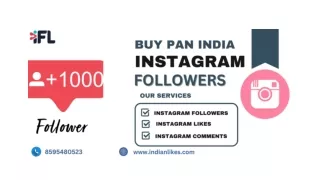 Buy PAN india instagram Followers - IndianLikes