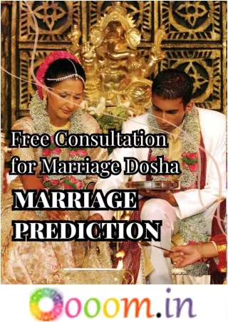 Marriage Prediction_ Free Consultation for Marriage Dosha