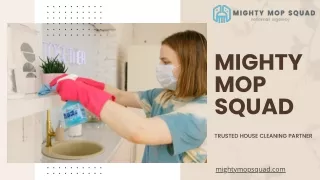 Best House Cleaning Services in Denver, CO | Mighty Mop Squad