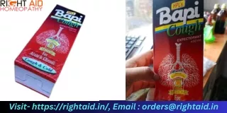 Relief for Upper Air Passage Catarrh Bapi Cough Syrup