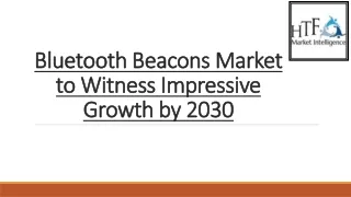 Bluetooth Beacons Market Size & Growth Outlook 2023-2028